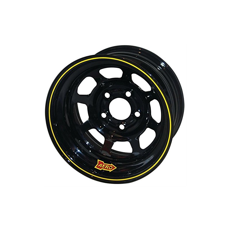 AERO Race Wheels 58-105030 15x10 3in 5.00 Black