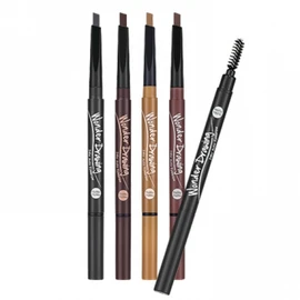 HOLIKAHOLIKA Wonder drawing 24HR Auto Eyebrow, COLOR:#1. Grey Black