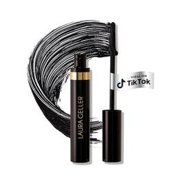 LAURA GELLER NEW YORK VERSAINSECT New York Kajal Longwear Mascara - Lengthening, Defining, Curling, Buildable Formula Eye Makeup - Innovative Curling Brush - 1 count