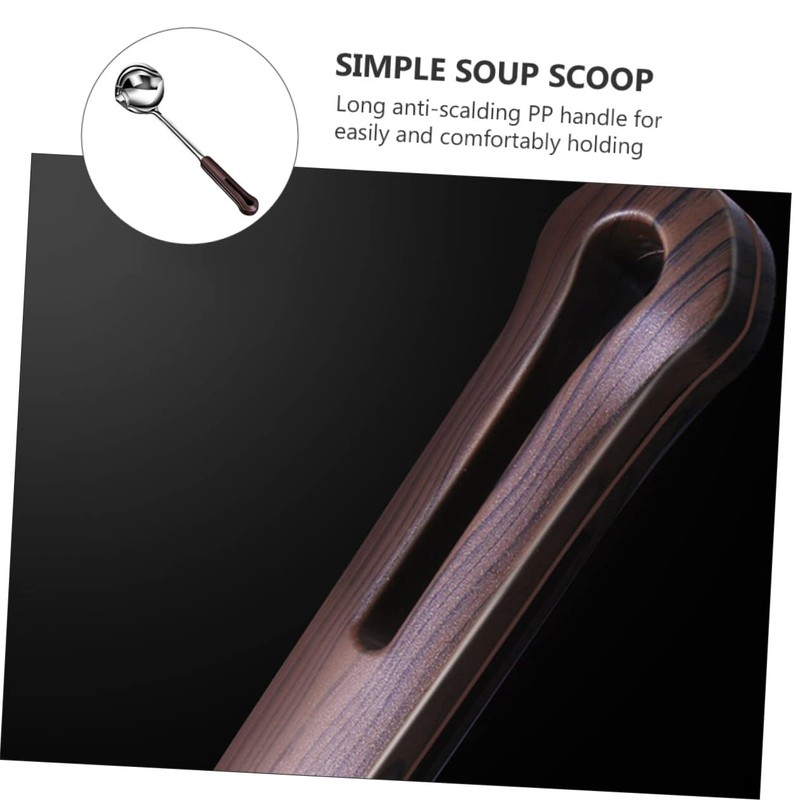 Mobestech Oil Separating Ladle Practical Soup Scoop Drip-preventing Nozzle for