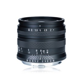 AstrHori 50mm F2.0 Large Aperture Full Frame Manual Prime Lens with Blur Effect & Filter Slot Compatible with Sony E-Mount Mirrorless CameraA7,A7R,A7S,A9,A6000,A6300,A6400,A6500,A5000,A6600(Black)