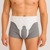 AT Surgical Inguinal Hernia Support Truss – Adjustable White Belt