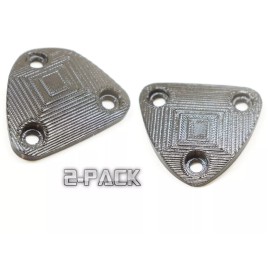 WOP 82-02 Camaro Firebird Fiero Sun Visor Delete Plates blanking plug chevy pontiac