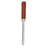 Guitar Fret Crowning File Chrome Plated Solid Wood Handle Fret
