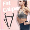 ORFOFE 2pcs Skinfold Caliper Body Composition Scale Scale Handheld Caliper