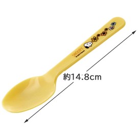 Skater S-18P-A Snoopy Picnic Spoon, Set of 4, Plastic, 5.9 inches (15 cm), Made in Japan