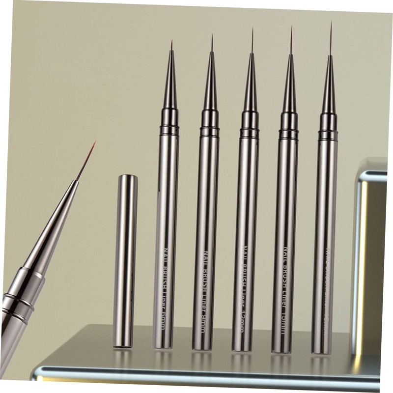 Healeved Nail Art Liner Pen Thin Brush for Manicure Nail