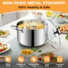 Stainless Steel Stockpot with Lid