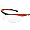 ToolFreak Dev2 Safety Glasses Clear Wraparound Lens Rated for Impact