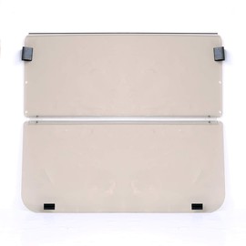 ECOTRIC Tinted Windshield for Yamaha G22 Models 2003-'06 | Folding Down Tinted Windshield for Yamaha G22 Models Gas or Electric Golf Cart (2003-2006)