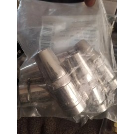 ABICOR BINZEL (5) Abicor Binzel Nozzles 145.0580, for Mig Welding A500 Torch, 5/8" Flush. K11