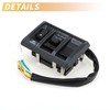 X AUTOHAUX Front Right Driver Side Power Window Switch Window