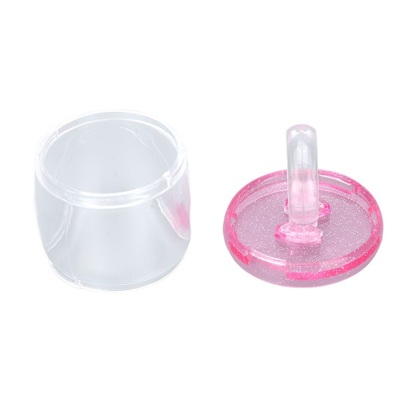 4pcs Nail Art Display Stand Flexible Practice Stand Nail Tips