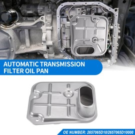 ACROPIX A44DE Automatic Transmission Filter Kit CVT Oil Cooler Filter Oil Pan Gasket Kit Fit for Suzuki Grand Vitara 2009-2013 No.2657065D10 - Pack of 2