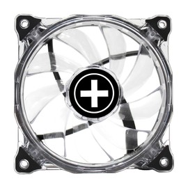 Xilence XPF120G.ARGB.PWM 120 mm Quiet Case Fan with Strong ARGB LED and PWM, 4PIN, Easy Installation, 440 mm Cable Length, Hydro Bearing, Transparent/Black