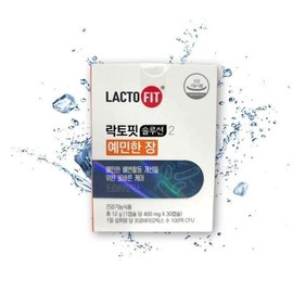 Chong Kun Dang Lactopit Sensitive Intestinal Lactobacillus 10 billion 1 unit / 종근당 락토핏 예민한 장 유산균 100억 1개