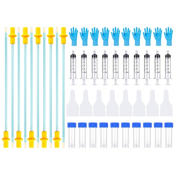 10 Set AI Artificial Insemination Dog Breeding Kit, Canine Breeding