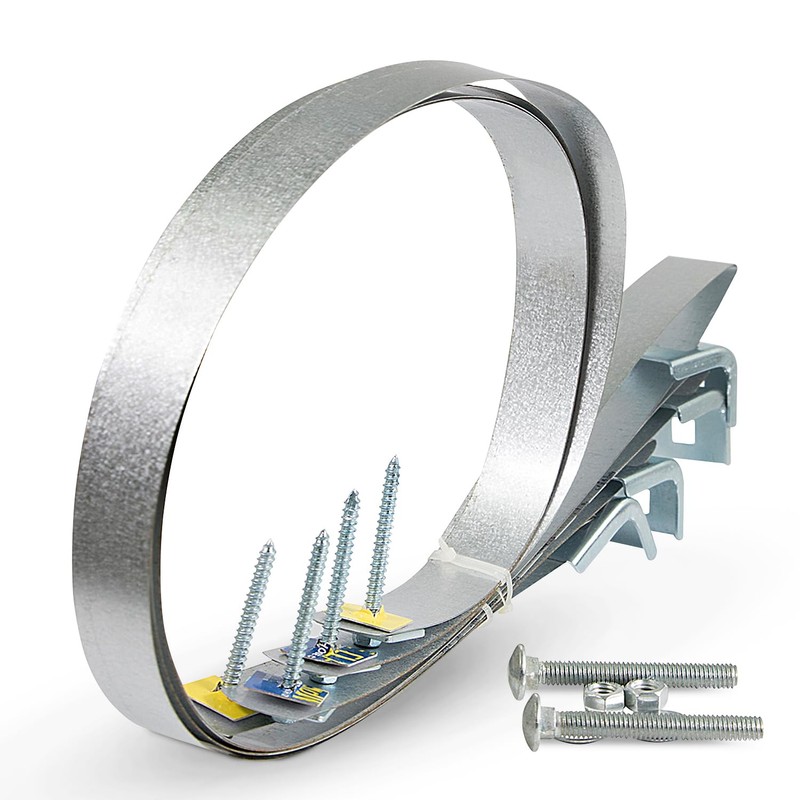 Everflow GWHSE80 Seismic Water Heater Restraining Strap, Galvanized Steel, 80
