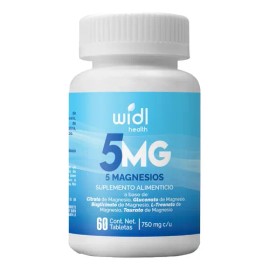 Magnesio Complex Widl Health Tipos Bisglicinato Citrato Gluconato Treonato Taurato Tabletas Sabor