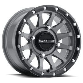 Raceline Wheels A95SG TROPHY UTV/ATV Wheel Stealth Grey 15x7" 4x156", 10 mm offset/(4.39"B/S)