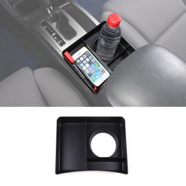 PIUGILH Cup Holder Storage Box Gear Shift Organizer for Toyota Tacoma 2006-2015,Gear Shift Storage Box, Gear Shift Console Side Tray Organizer,1 PCS