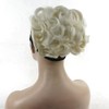 Lydell Short Messy Curly Dish Hair Bun Extension Stretch hair