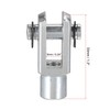 sourcing map Air Cylinder Rod Clevis End 33mm Length M6x1