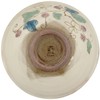 Hasami Ware 62366 Rice Bowl (Large), Flower (Strawberry) Handle, Purple