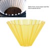 Coffee Filter Cup Resin Conical Reusable Hand Brewed Coffee Dripper