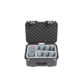 SKB Cases iSeries 1309-6 Case with Think Tank Designed Photo Dividers, Black (3i-1309-6DT)