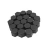 A ABSOPRO 20pcs 21mm Rubber Car Wheel Tire Nut Screw