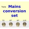 Natural Gas Jet Set - 4 Burner Hob Injector Nozzle Conversion Kit - LPG to Natural Gas