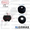ALGOMAS® Pack of 2 Fissler Unimatik Pot Valves | Compatible