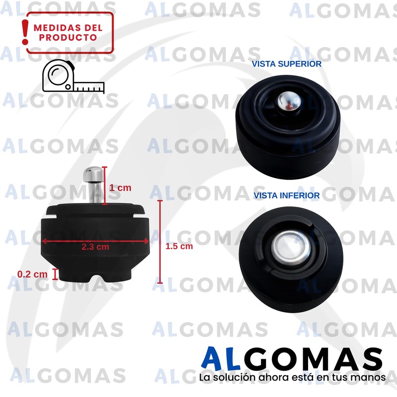 ALGOMAS® Pack of 2 Fissler Unimatik Pot Valves | Compatible