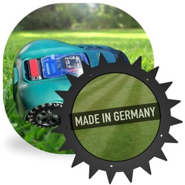 ULROAD 2 Spikes for Robotic Lawnmowers for Lidl Parkside PMRA PMRDA 20-Li Traction Aid Traction Wheels for More Incline Lawnmower Robot Accessories Railing Wheels Lawn Mower Robot