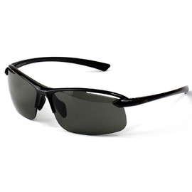 Naute Sport - The Nova Polafog- Lightweight, HD Polarized & Anti-fog Sunglasses (Black, Smoke)