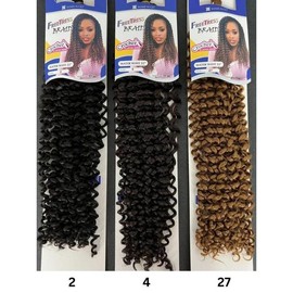Freetress Braid Crochet Hair - Water Wave Bulk 22" - Color: TP1B/350