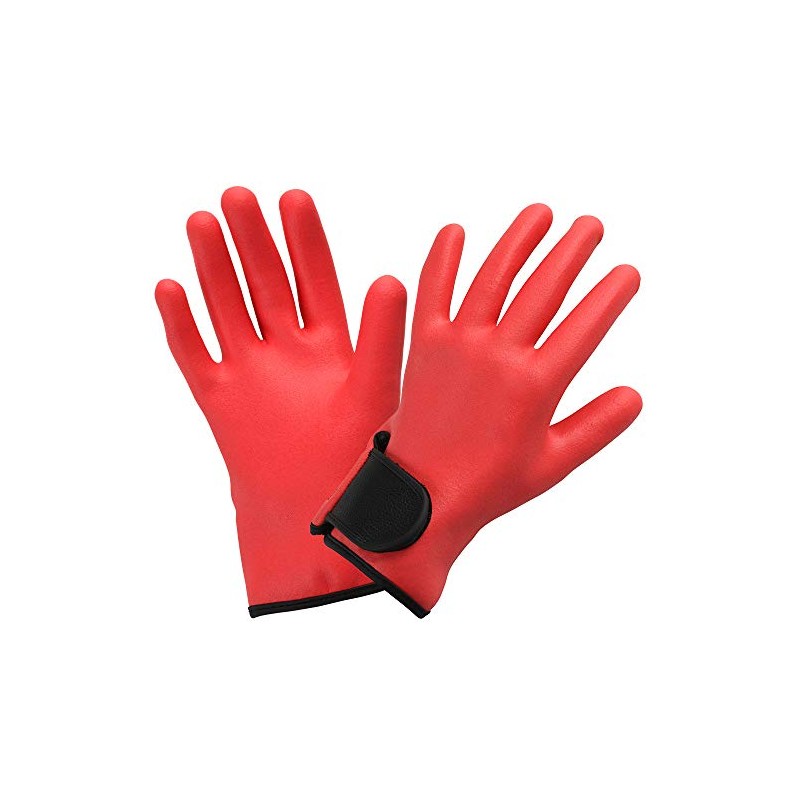 Rostain F-IT07 Long Length Nitrile Maxima Gardening Gloves, Size 07,