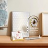 QAZMJUE 60th Wedding Anniversary Clock Gifts for Couples - Elegant