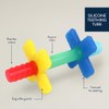 Itzy Ritzy Teensy Tube Teether; Textured Hollow Baby Teething Tube
