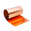 Uxney Copper Sheet Roll, 1000 x 300 x 0.1 mm,