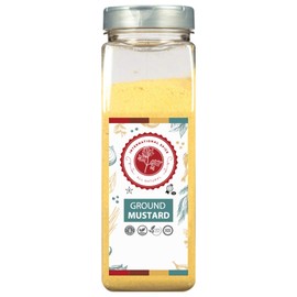 Ground Mustard - Restaurant Quality - 16 Ounce Bottle