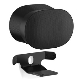 Heavy-Duty Speaker Mount for Sonos Era 300 Corner Wall Mount Bracket, Low Profile Wall Mount for Sonos Era 300 Speaker Corner Mount Easy to Install, Black