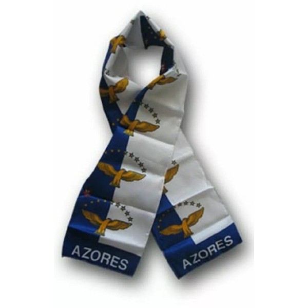 RFCO Azores Country Lightweight Flag Printed Knitted Style Scarf 8"x60"