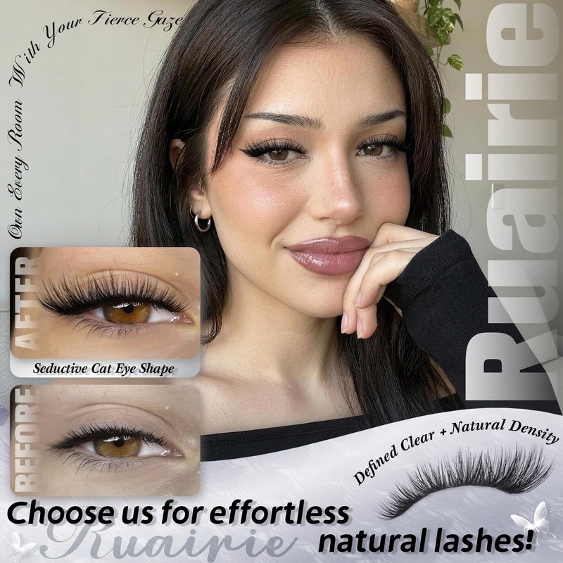 Wispy Lash Clusters Enchantress Eyelash Clusters 10-18mm Fluffy Cluster Eyelash