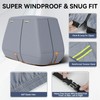 Nukugula 800D Waterproof Golf Cart Cover 2/4/6 Passenger, Heavy Duty
