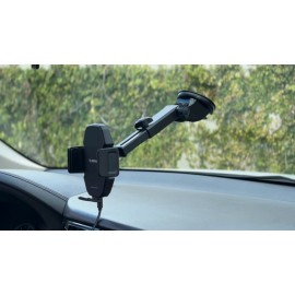 Esoulk Car Wireless Phone Charger Mount Holder Suction Fast Charge 15W Universal