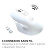 Mobility Lab Omega Wireless Bluetooth Mouse - Ergonomic, USB and