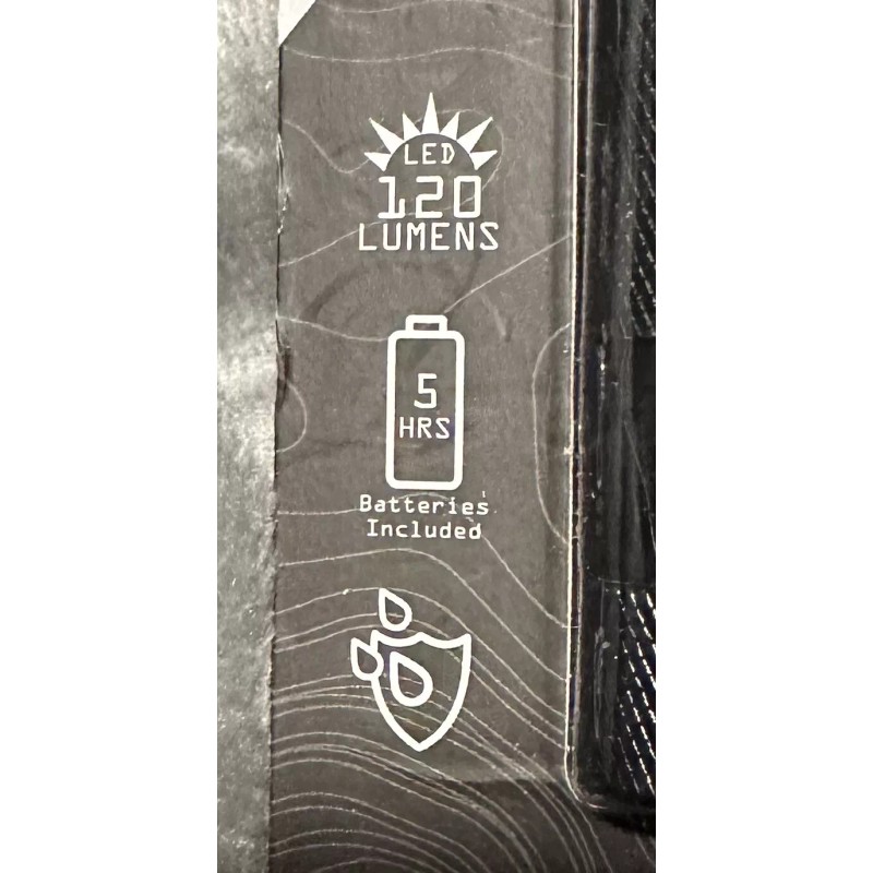 Scipio Lumagear Tactical Flashlight S3201A Hunting Camping Fishing Hiking Safety