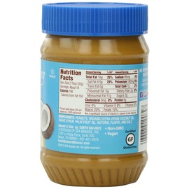 Earth Balance Coconut and Peanut Butter Spread, Creamy, 16 Ounce (Pack of 12)